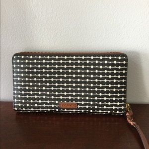 Fossil Zipper Wallet